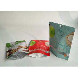 Buy cheap Resealable Snack Bag Packaging Coconut Powder Pack Custom Printing With Clearly Window from wholesalers