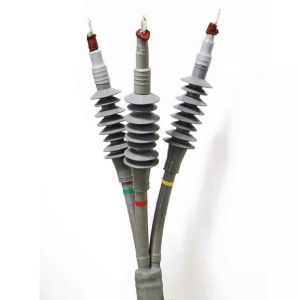 Three core Cold shrink indoor terminal kits covers voltages from 11KV to 24KV