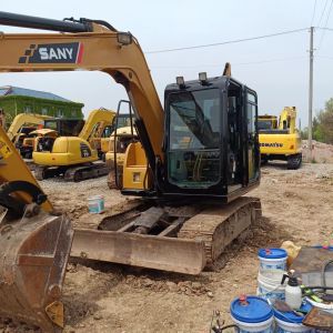 95% Sany Sy75c Middle Excavator Equipment Machinery Used Tracked Excavator Year