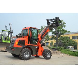 Buy cheap Tractor Mini Front Excavator China Brand New with Wheel Backhoe Loader product