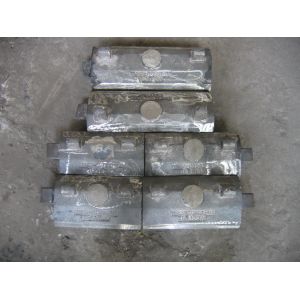 Buy cheap Self-Fastened Wear-Resistant Castings Iron Chute Liner Hardness More Than HRC54 from wholesalers