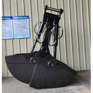 Custom Clamshell Bucket For CAT320D PC200 Teledipper With Clamshell