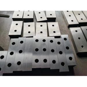 Buy cheap 50mm OEM Metal Shearing Blades H13 Scrap Iron Sheet Cutting product