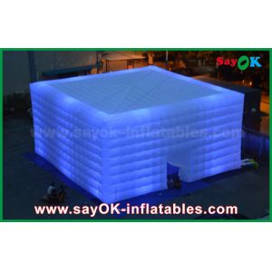 Tent Inflatable Party/Camping Transparent Inflatable Square Tent With Led