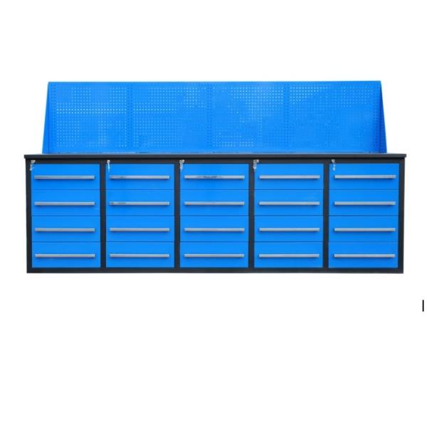 Quality 1.0mm 1.2mm 1.5mm Customized Color Cold Rolled Steel Tool Cabinet with Optional Casters for sale