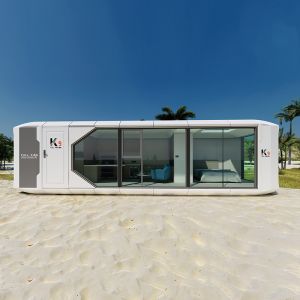 Buy cheap Prefabricated Galvanized Steel Frame Mobile Capsule House Space Capsule Container from wholesalers