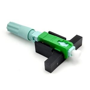 Buy cheap Mechanical Splice FTTH SC/APC Fiber Optic Pigtail Connector from wholesalers