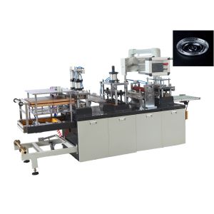 Buy cheap Double Heating Plate Plastic Lid Making Machine Max 60MM Depth from wholesalers