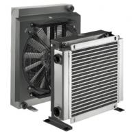 Buy cheap Hydraulic Lubrication Aluminum Air Cooled Heat Exchanger with DC/AC Fan Driven product