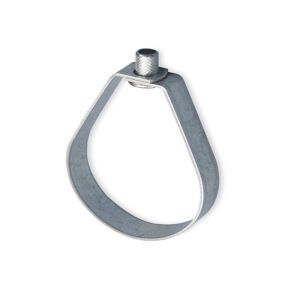 Buy cheap 4'' 8'' Custom Pear Shape Zinc Plated Unistrut Loop Hanger from wholesalers