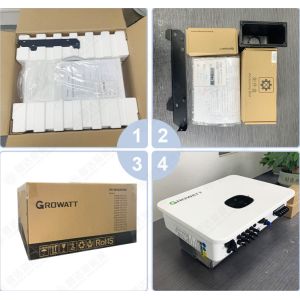 Buy cheap Hot Sale Growatt Solar Inverter Mac 50-70K Tl3-X Mv 3 Phase Solar Inverter On Grid With Solar Power System from wholesalers