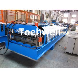 Buy cheap Steel Metal Wall Cladding Roof Roll Forming Machine With PLC Control System from wholesalers
