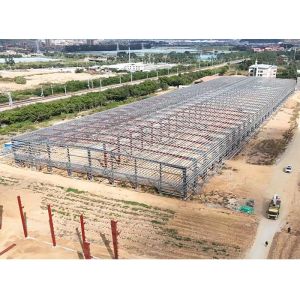 Buy cheap Steel Structure Light Workshop Building with Welding Cutting Bending Services from wholesalers