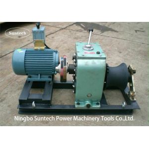 Buy cheap Overhead Line Diesel Engine Cable Winch Puller With Belt Driven from wholesalers