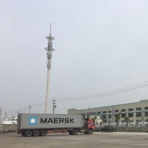 Buy cheap Signal Broadcasting Telecomminication Towers Weather Resistance With Street Lighting from wholesalers