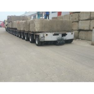 Buy cheap Customized 300Tons Multi Axle Hydraulic Steering Module Semi-Trailer For Heavy Transport from wholesalers