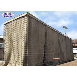 Buy cheap Galvanized Steel Welded Sand Barrier Hot Dipped Feature SASO Certification from wholesalers