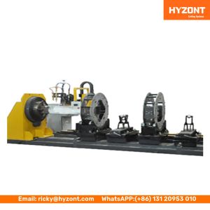 Buy cheap Steel Pipe CNC profile Cutting Machine with Gas cutting Torch and Plasma Cutting torch pipe dia range 300-1200mm from wholesalers