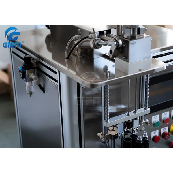 Quality 28pcs/Min Cosmetic Filling Machine Semi Autoamtic 4kw Lip Gloss Tube Filler for sale