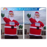 Buy cheap 8m Giant Inflatable Blow Up Santa Claus Decoration Christmas Customized product