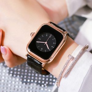 Buy cheap Square Shape Women Quartz Wrist Watch Wearproof Antiscratch 64g from wholesalers