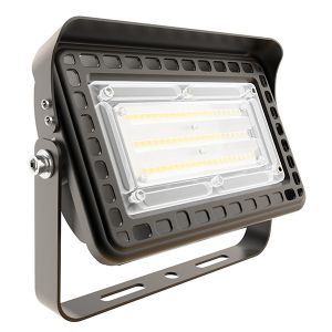 Buy cheap 30W 3900 Lumens Yoke Mount Brown Small LED Flood Light from wholesalers