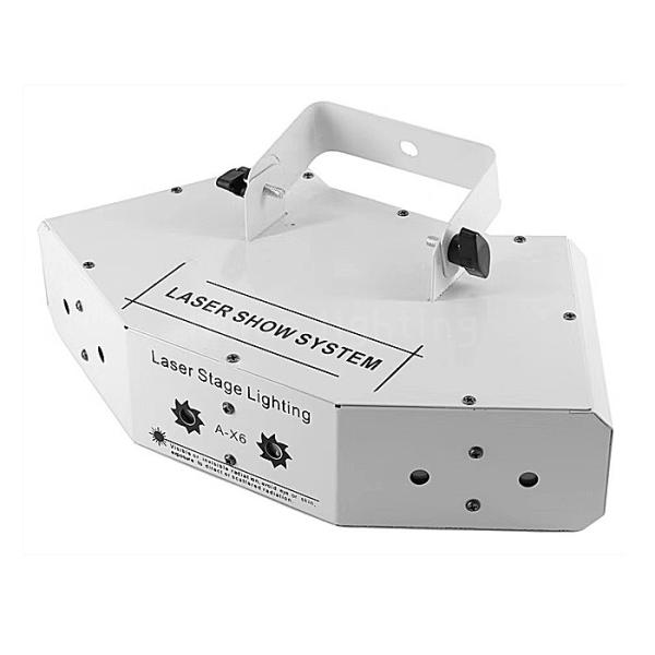 Buy cheap High Brightness Six Eyes 360° Full Rotating Scan RGB Scanning Beam Laser Light from wholesalers
