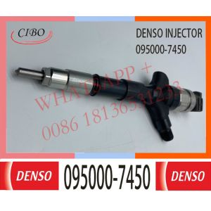 China 095000-7450 New Genuine Diesel Engine Fuel Injector 23670-39225 For TOYOTA DYNA 1KD-FTV on sale