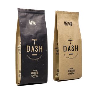 Buy cheap Food Grade Coffee Packaging Pouch Kraft Paper Pouch With Valve from wholesalers