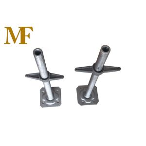 Buy cheap Adjustable Scaffold Screw Jack Steel Level Leg HDG Surface from wholesalers
