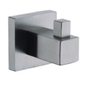 Buy cheap Stainless Steel 304 Bathroom Brush Wall Mounted Square Robe Hook For exporting from wholesalers