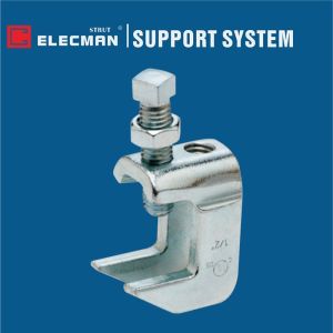 Buy cheap Reversible Suspension C Beam Clamp Plain Electro Galvanized Steel from wholesalers