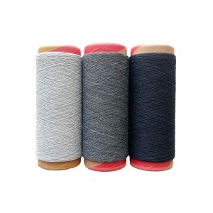 Buy cheap NE 12s/16s Bleached White/Melange Poly-Cotton Yarn For Knitting Socks from wholesalers
