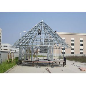 Buy cheap Light Steel Frame Wooden Home Beach Bungalows With Shower , Kitchen from wholesalers