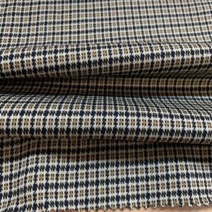 Buy cheap New Design Fancy 70%Poly 25%Rayon 5%Span TR Check Knit Jacquard Fabric for Suits and Apparel and Clothes from wholesalers
