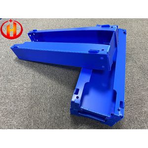 Flat Surface Plastic Corrugated Totes Waterproof Lightweight