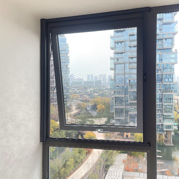 Quality Aluminum Casement Window Roller Screen Window Retractable Screen  Door Customed Color for sale