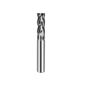Buy cheap Heavy Cutting 4 Flute Tungsten Carbide End Mill For Titanium Alloy from wholesalers