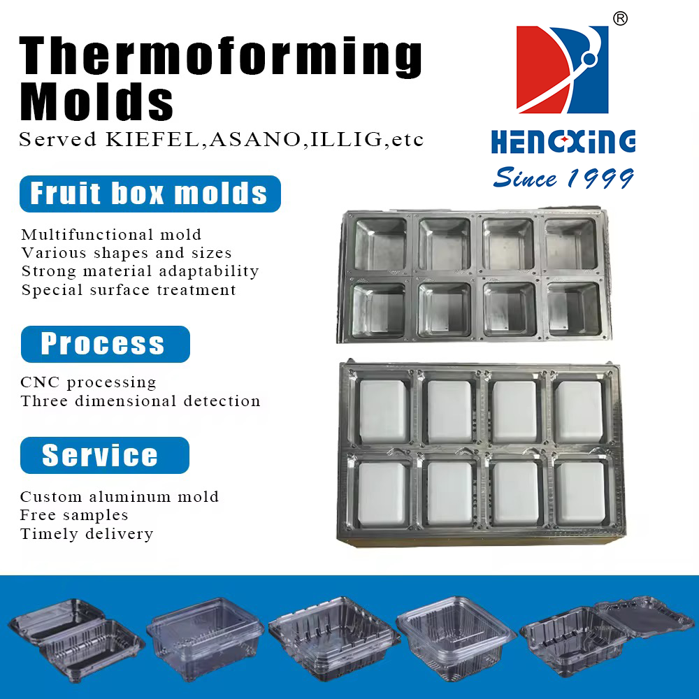 Buy cheap Fruits Box Molds Thermoforming  Mold  Aluminium Mould Precision Packaging from wholesalers