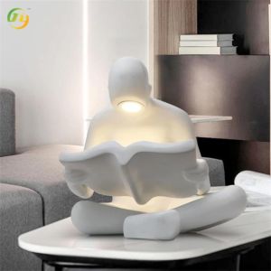 Buy cheap JYLIGHTING White Art Design Modern Floor Lamp Indoor Modern Creative Abstract Sculpture Mannequin Led Floor Lamp from wholesalers
