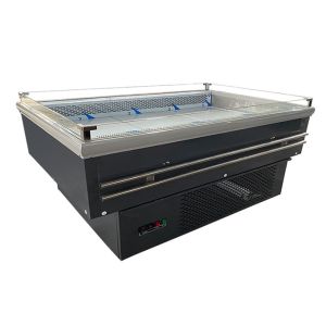 Customization Fruit Display Refrigerator Island Cooler For Promotion