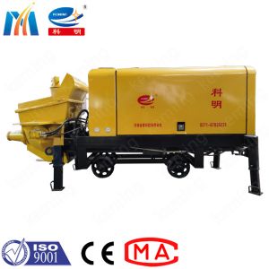 Buy cheap Discharge Pressure 100m Concrete Pumping Diesel Engine Wet Concrete Gunite from wholesalers