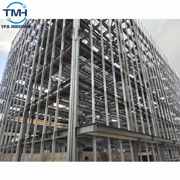 Q355 Metal Buildings High Rise Building Structures For Office