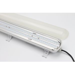 2ft Led tri-proof light,24watts non-isolated driver,PC+PC body,reach IP65 test
