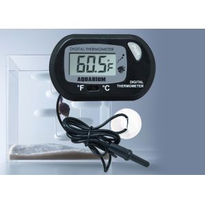 Compact Design Plastic Fish Tank Thermometer ABS Plastic Material For Aquarium