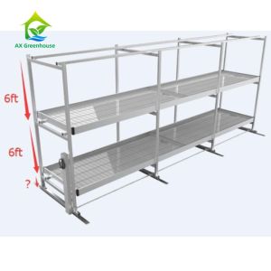 Buy cheap Stackable Greenhouse Racks Rolling Grow Benches Vertical Grow Rack System from wholesalers