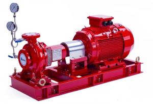 Buy cheap NM Ul Fm Approved Fire Pumps / Eaton Control Panel End Suction Centrifugal Pump product