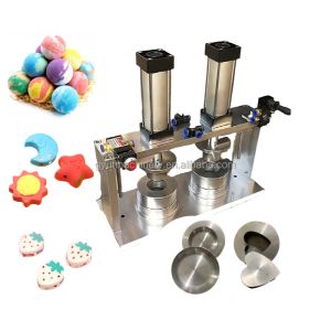 Bubble Bath Salt Ball Press Machine for Handmade Bath Bombs ISO Certified Arrive