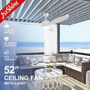 Buy cheap Outdoor Wet Space Plastic LED Ceiling Fan with 3 Color LED Light and Memory Function from wholesalers