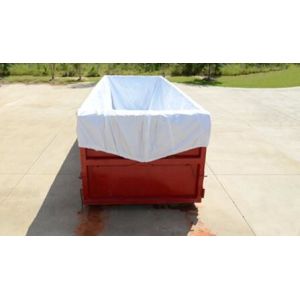 Buy cheap Roll-Off drawstring Containers liner Drawstring Dumpster Container Liners, Drawstring Open Top Dumpster Container Liners from wholesalers